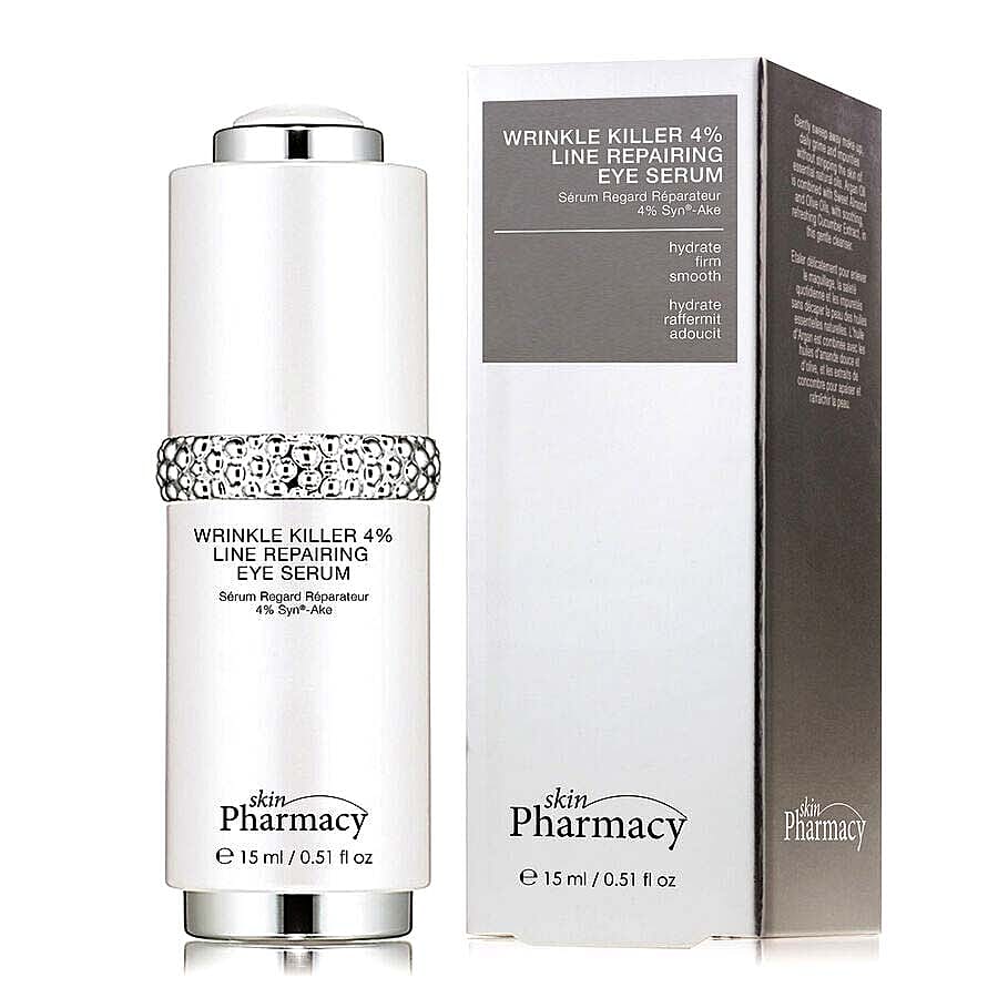 Skin Pharmacy:  Wrinkle Killer 4% Line Repairing Eye Serum - 15ml