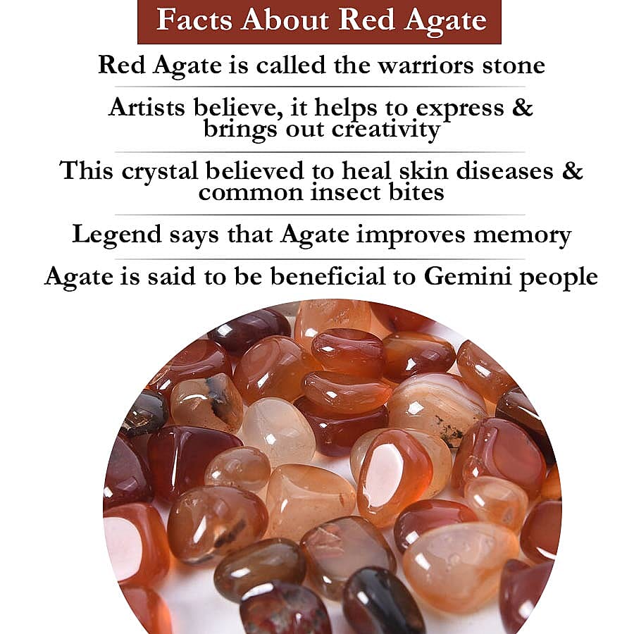 The 5th Season - English Pear & Freesia - Scented Red Agate Gems in Gift Box with Fragrance Oil