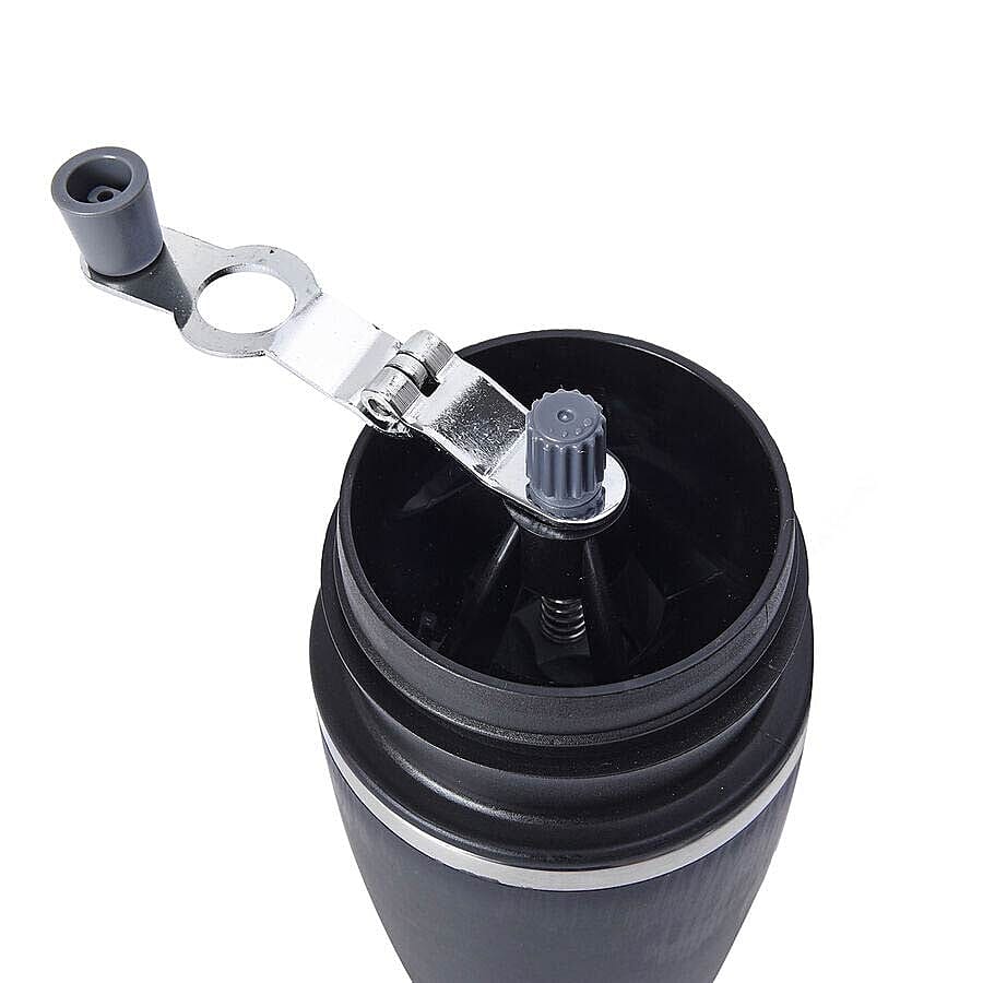 Portable Coffee Grinder (Size 8.6x18.6 cm) - Black