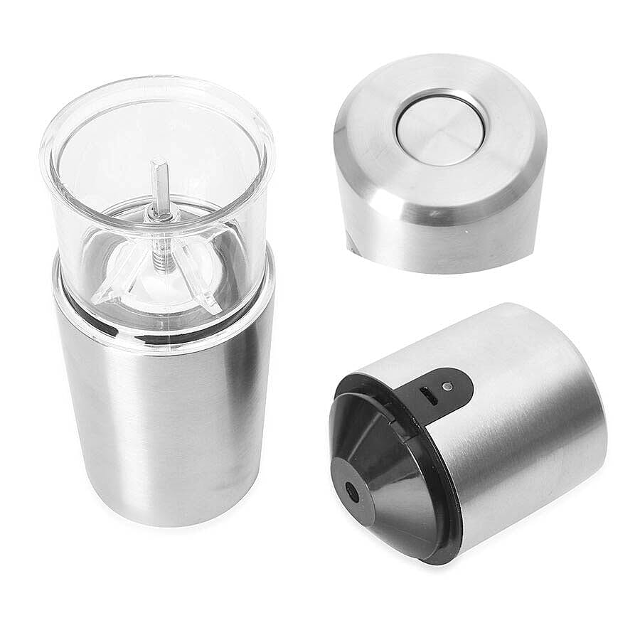 Portable and Rechargeable Coffee Grinder (Size 7.6x22.7 cm)