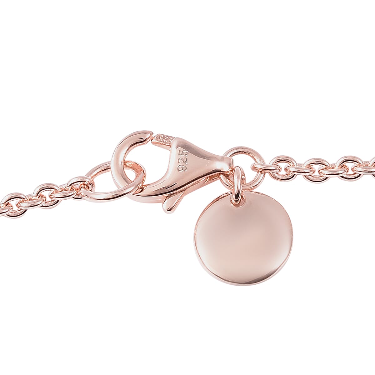 RACHEL GALLEY Heart Collection - Yellow Gold Overlay Sterling Silver Heart Station Necklace (Size 26), Silver wt 12.53 Gms