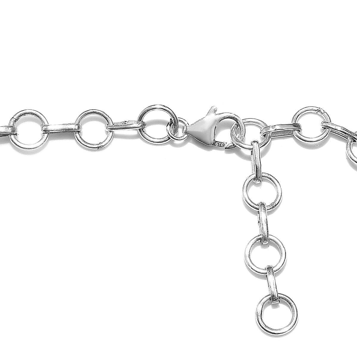 Designer Inspired - One of a Kind - Artisan Crafted Tanzanite, Himalayan Kyanite Necklace (Size 20) in Sterling Silver 380.00 Ct, Silver wt 90.00 Gms