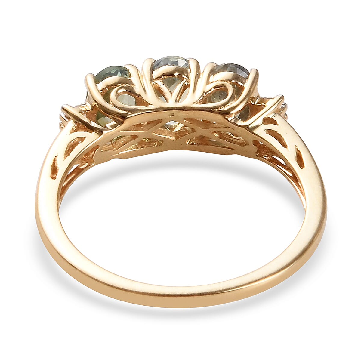 Close Out Deal- Extremely Rare AAA  Alexandrite (Oval 6x4 mm), Diamond Ring in 14K Yellow Gold Ct Wt 1.55 Ct