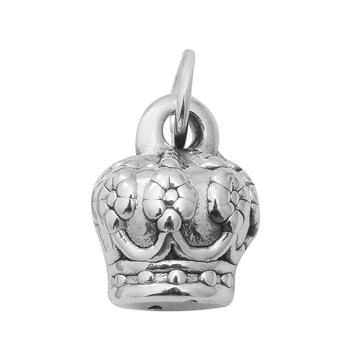 Sterling Silver Crown Charm