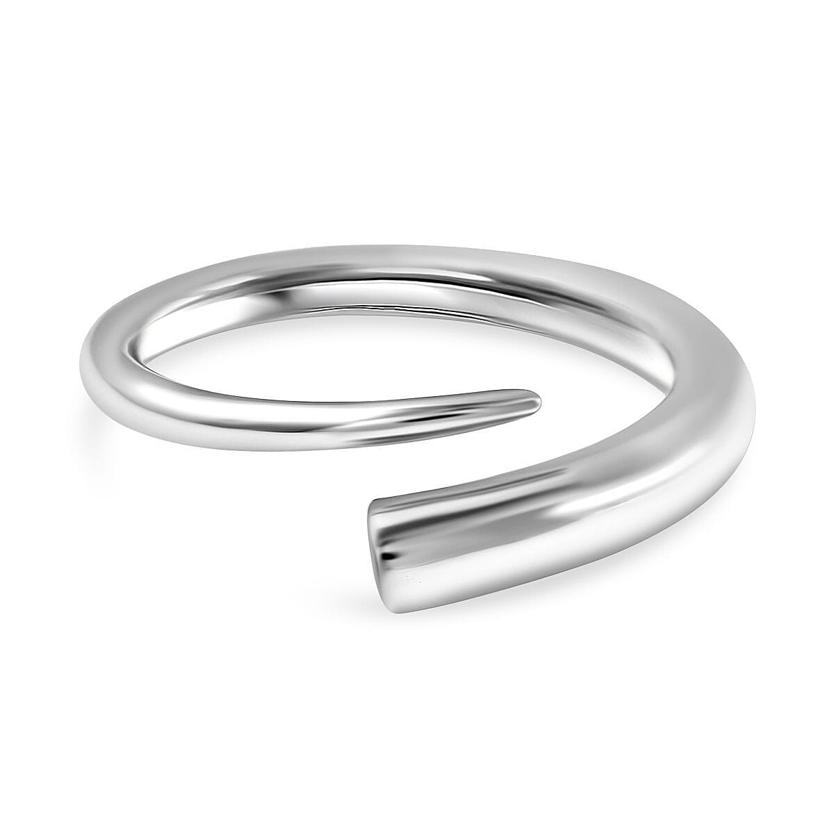 RACHEl GALLEY Wrap Collection - Rhodium Overlay Sterling Silver Ring