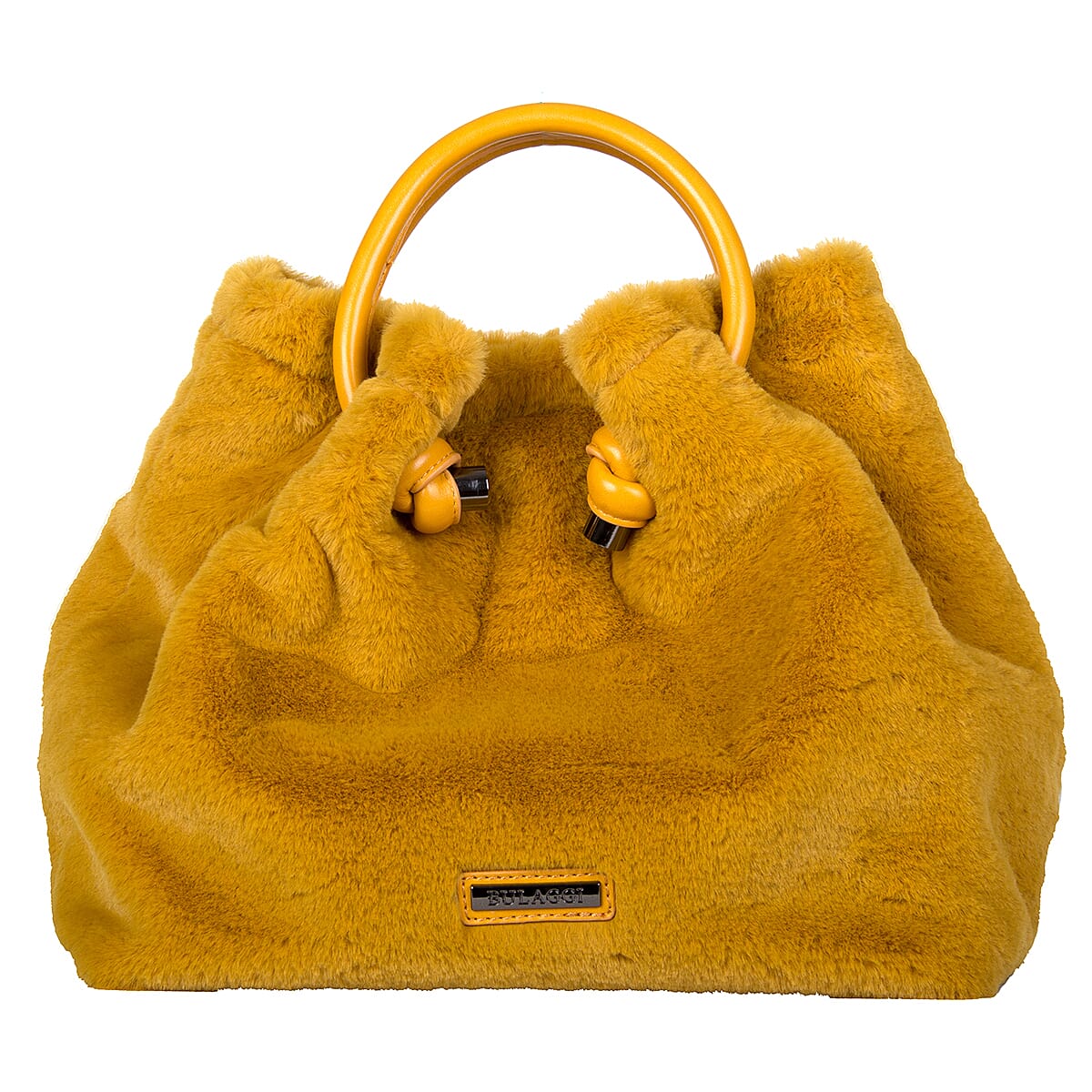 Bulaggi Collection- Viola Handbag (Size 28x27x14 Cm) - Mustard
