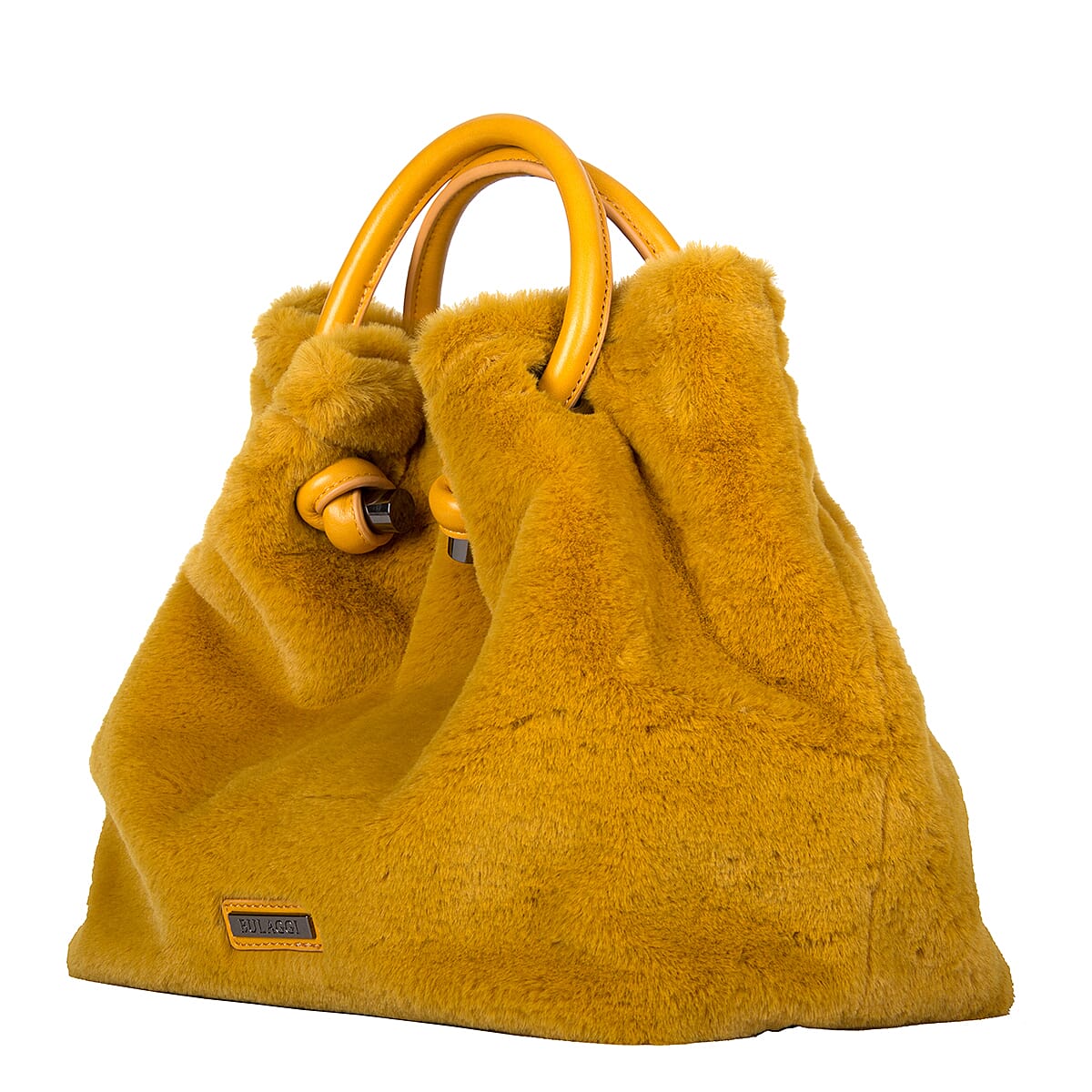 Bulaggi Collection- Viola Handbag (Size 28x27x14 Cm) - Mustard