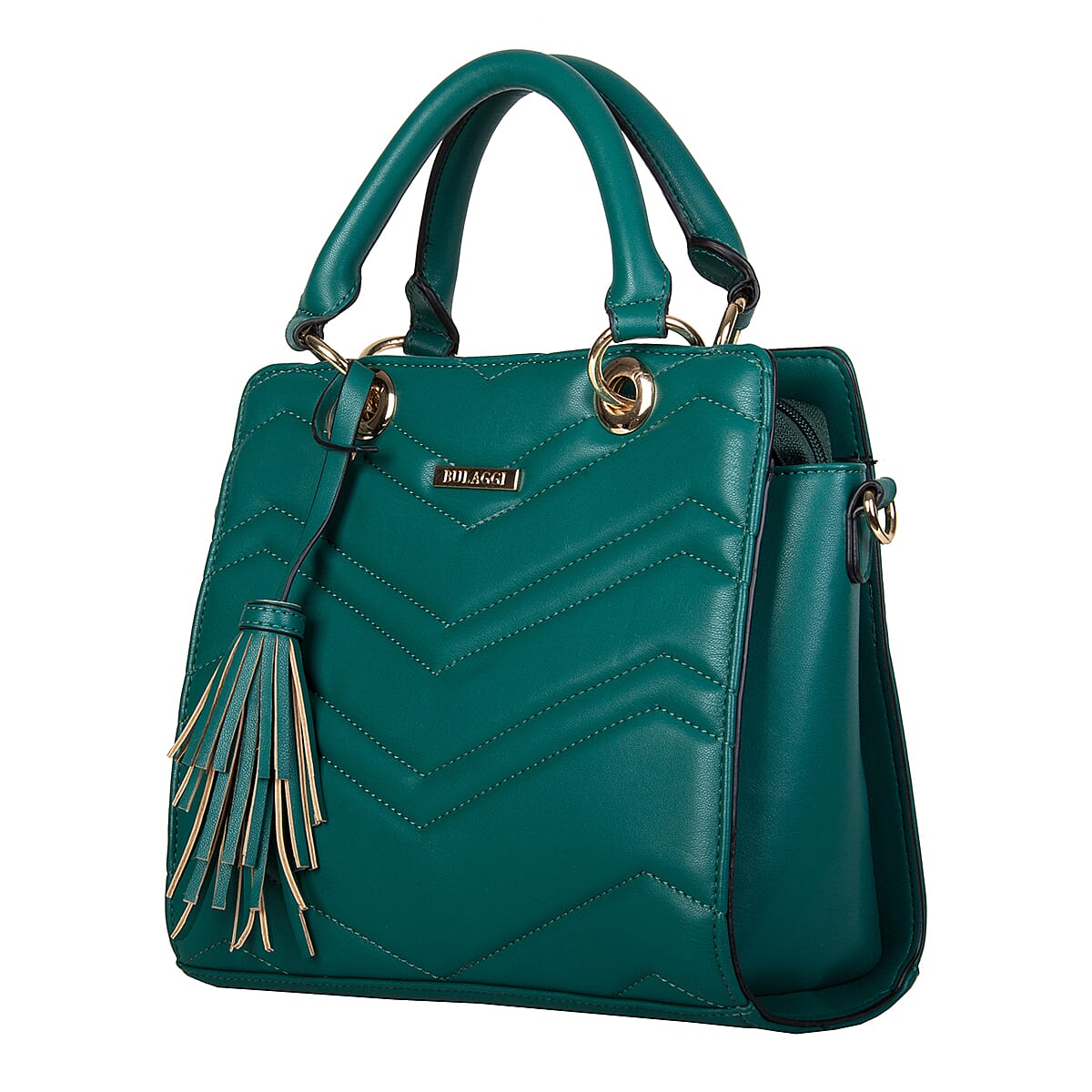 Bulaggi Collection- Calanthe Handbag (Size 27x23x10 Cm) - Green