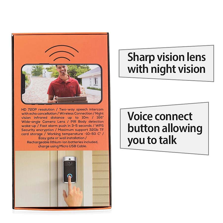 AQUARIUS Wireless Video Smart Doorbell