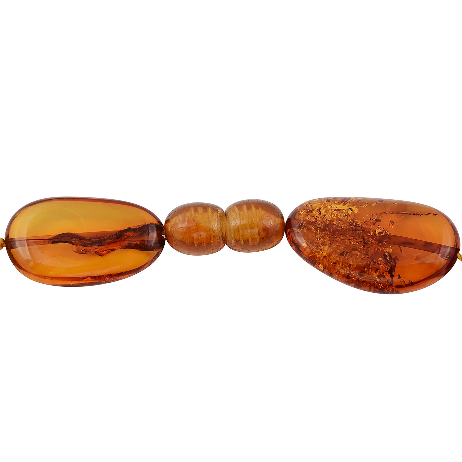 Multi Colour Baltic Amber Necklace (Size 19)