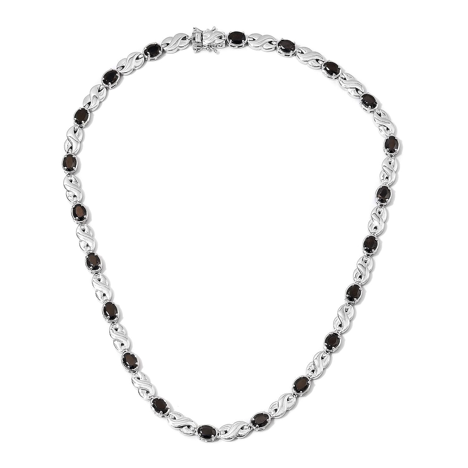 Elite Shungite Infinity Link Copper Necklace with Magnets (Size 18) in 950C Natural Copper 10.50 Ct.