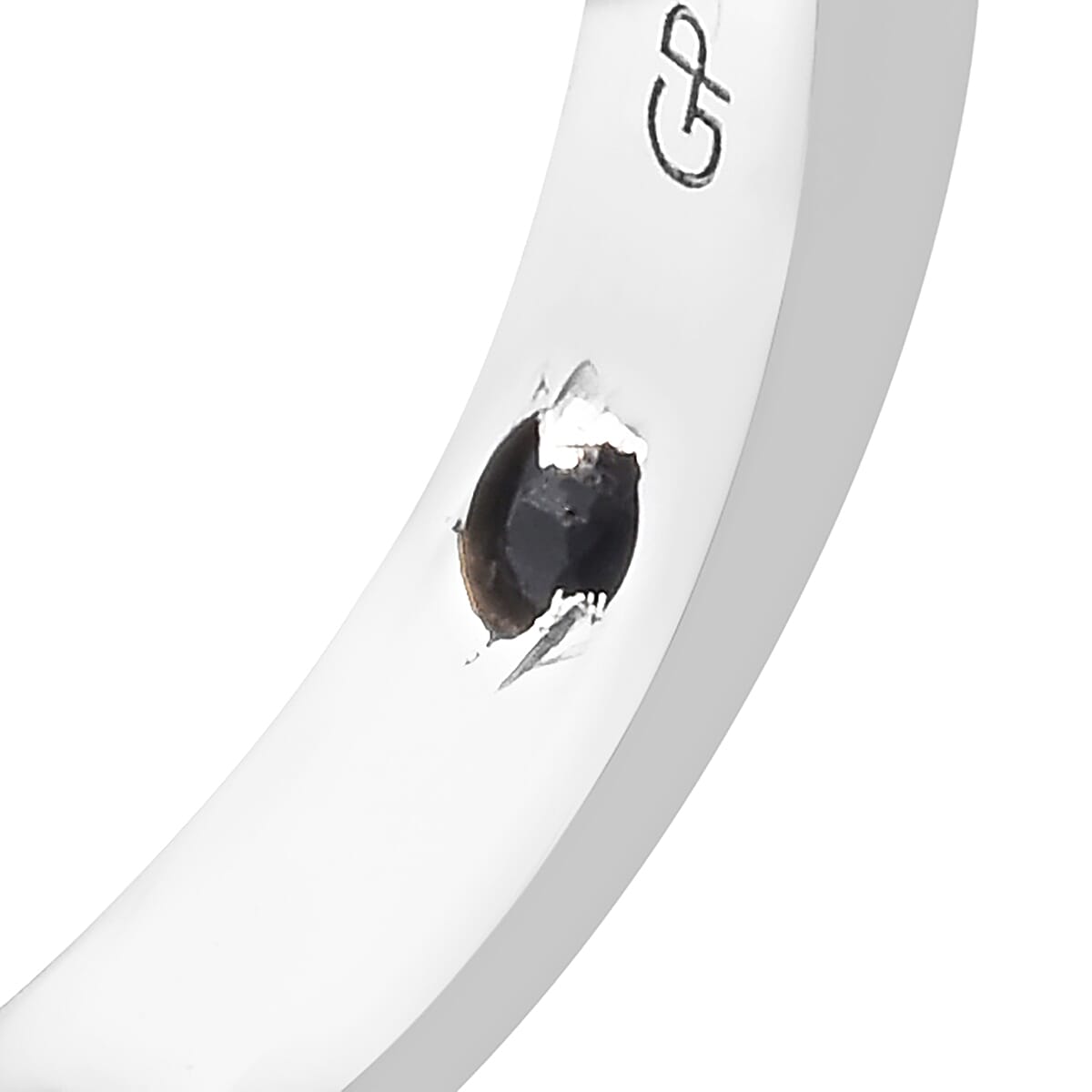 GP - Chrome Diopside (Rnd), Blue Sapphire Ring in Platinum and Yellow Gold Overlay Sterling Silver, Silver wt 9.50 Gms