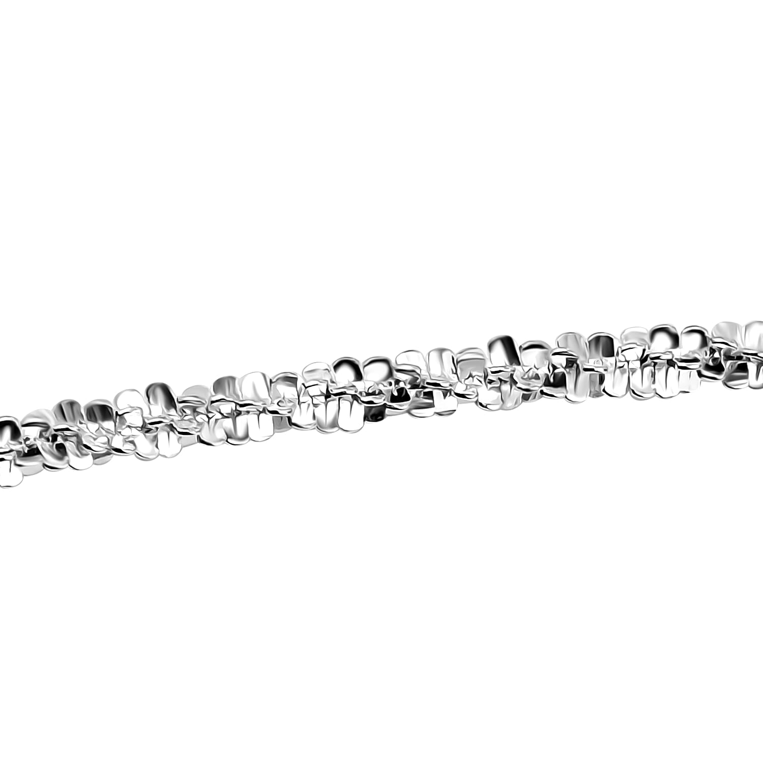 Vicenza Collection- Sterling Silver Adjustable Slider Chain (Size 24)