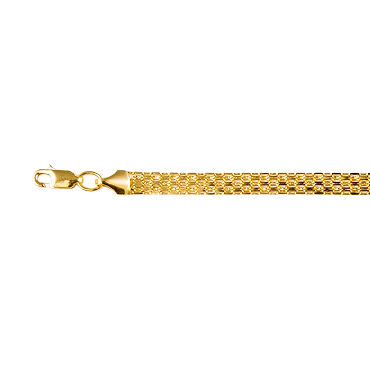 9K Yellow Gold Bracelet (Size 8.5) with Lobster Clasp, Gold wt 2.28 Gms