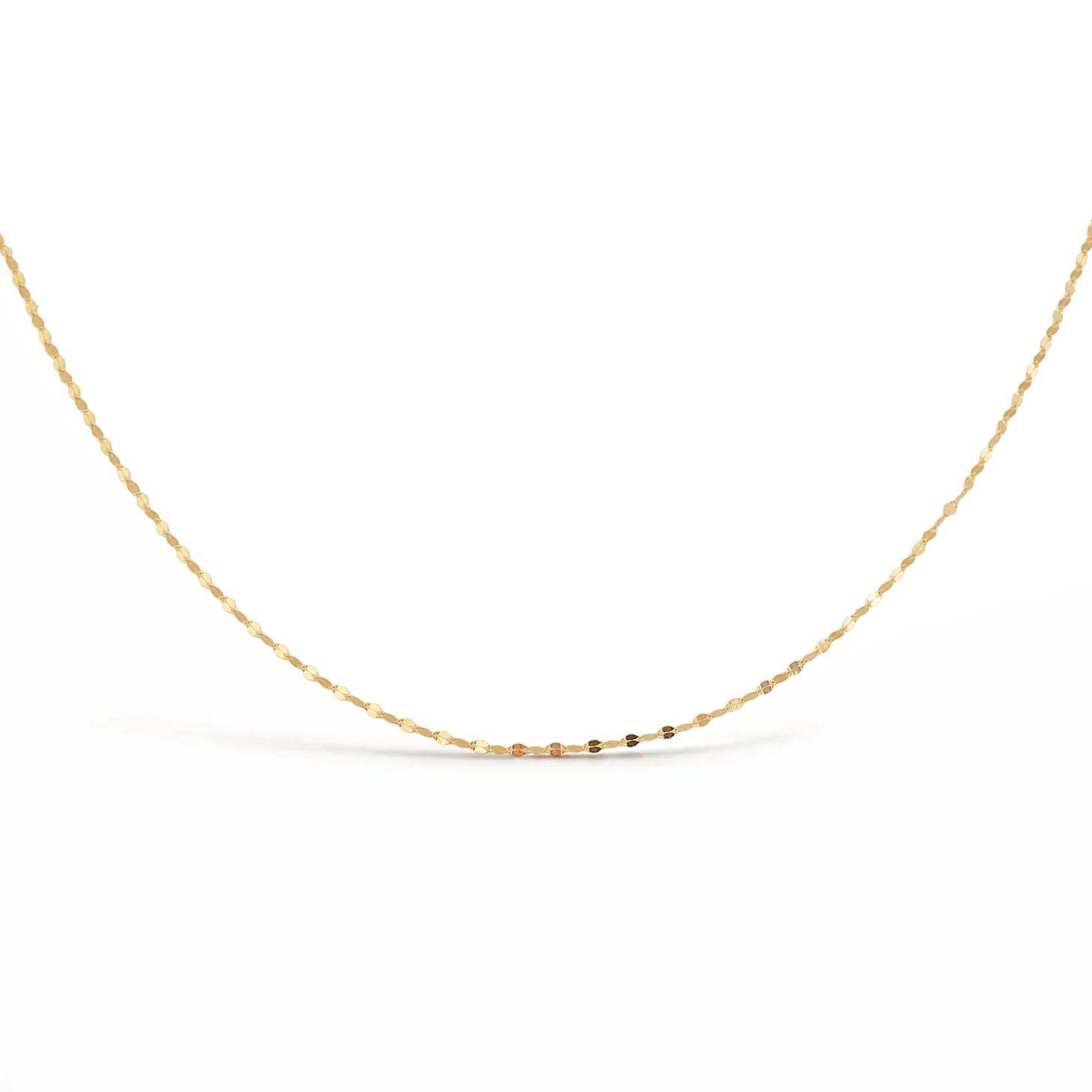 Surabaya Gold Deal  - 9K Yellow Gold Chain (Size 20) with Spring Ring Clasp