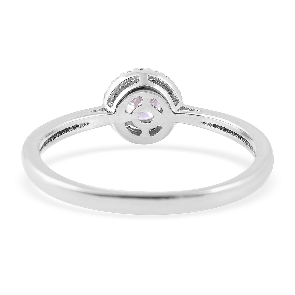 ILIANA 18K White Gold IGI Certified Diamond (Rnd) (SI-G-H) Ring 0.50 Ct