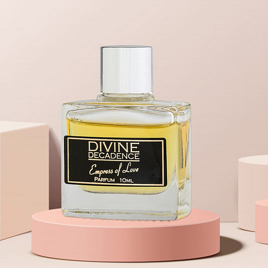 Divine Decadence Eau de Parfum Collection  5 x 10ml (Empress of Love, Leading Lady, Viva La Diva,  Aphrodites Desire & Goddess of Love)