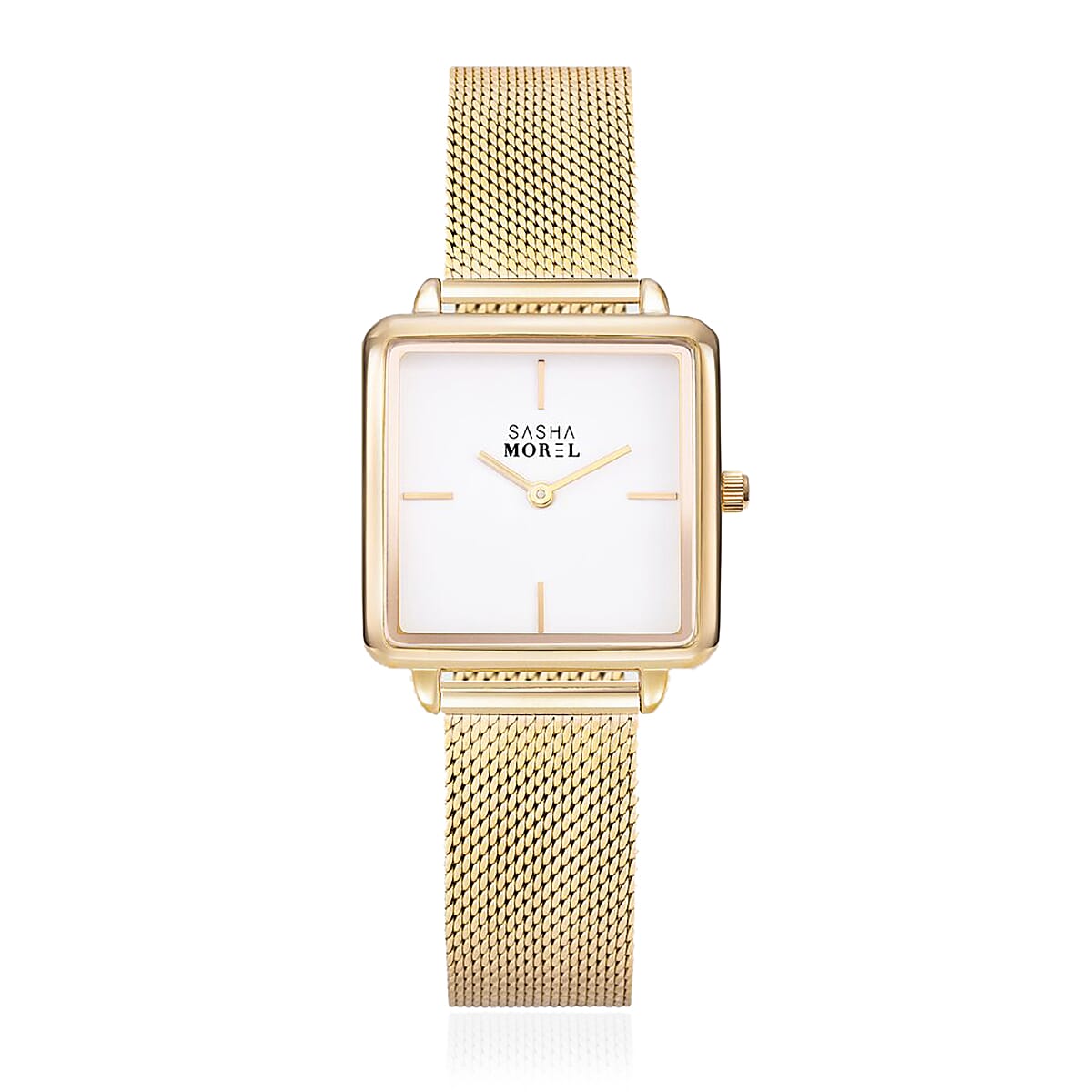 SASHA MOREL Sorrento Mesh Watch - Gold