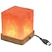 Natural Shape Himalayan Salt Lamp with Colour Changing LED & USB Plug