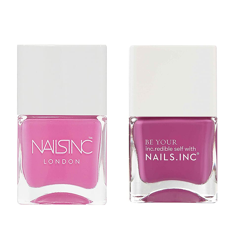 Nails Inc: Whats Poppin - 14ml & Harrington Gardens - 14ml