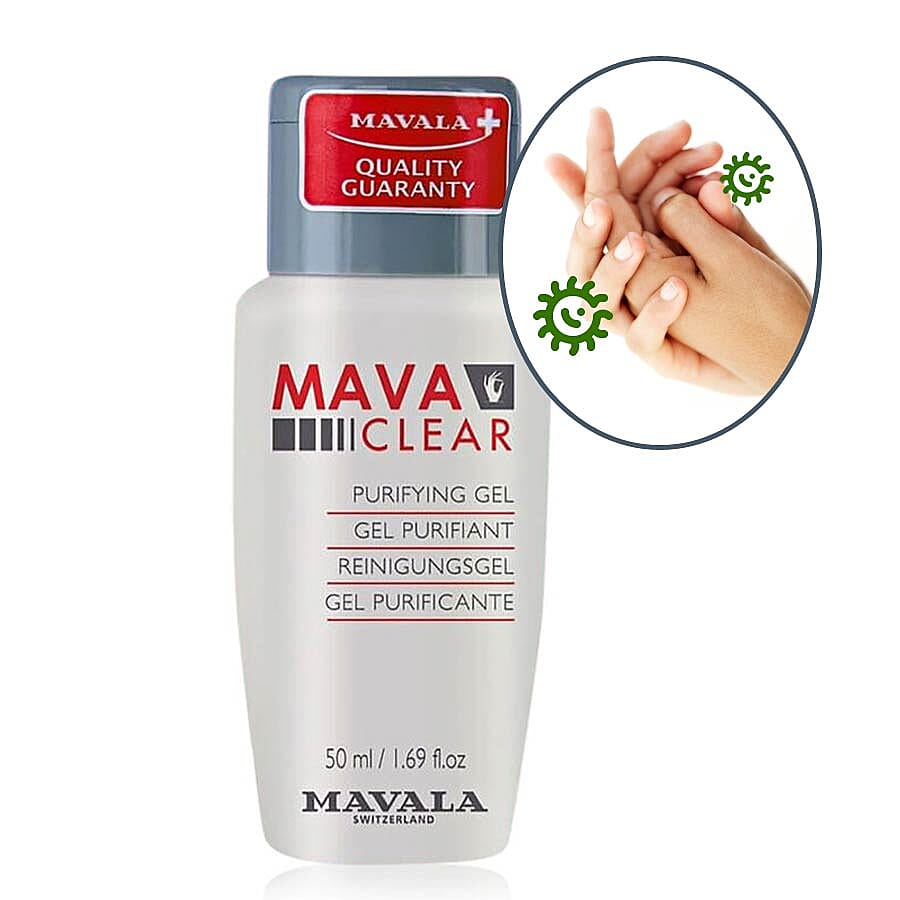Mavala: Active Hand Sanitiser Gel 64% Alcohol- 50ml