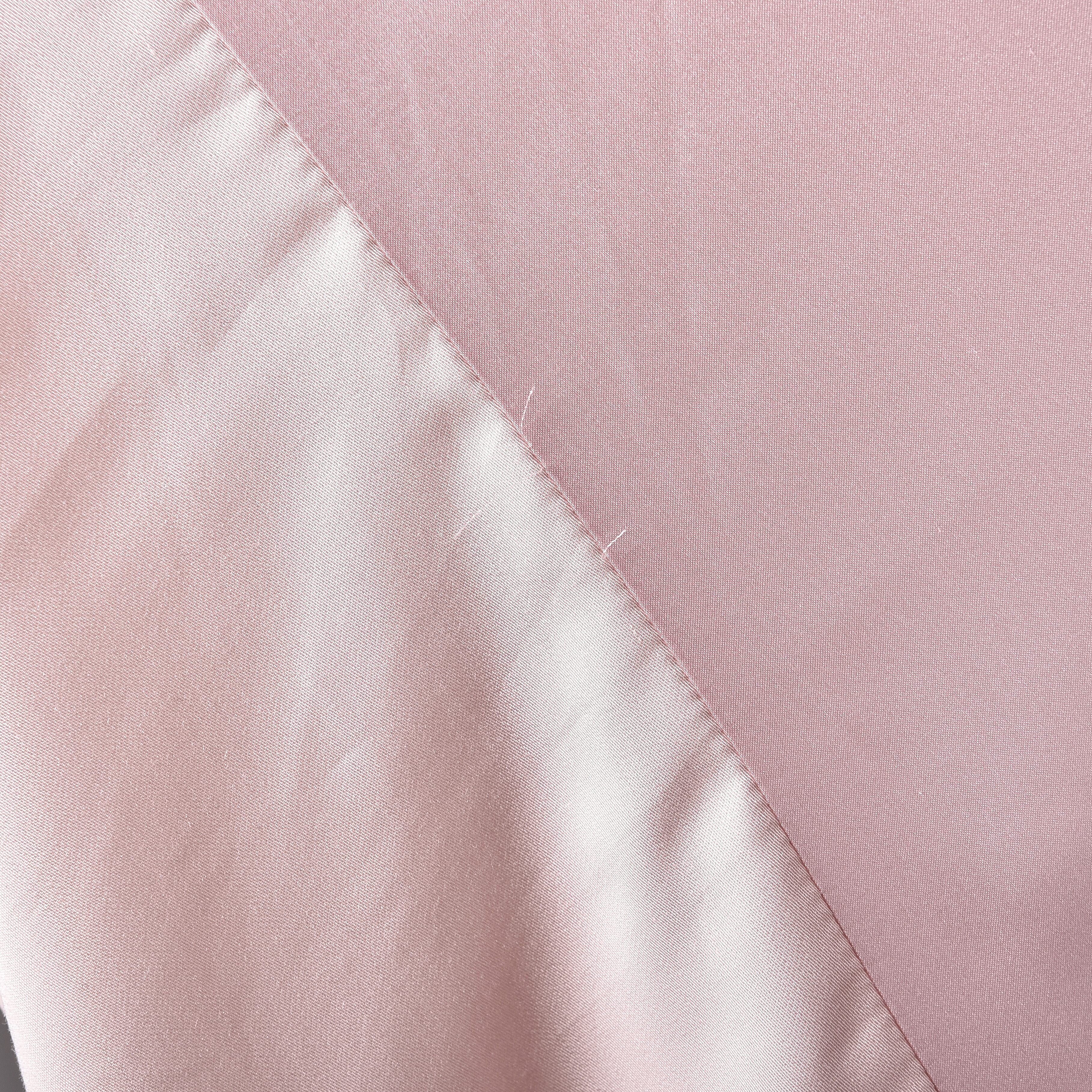 100% Top Mulberry Silk Fitted Sheet Infused with Hyalu & Argan Oil(Size 140x190+30 Cm) - Pink