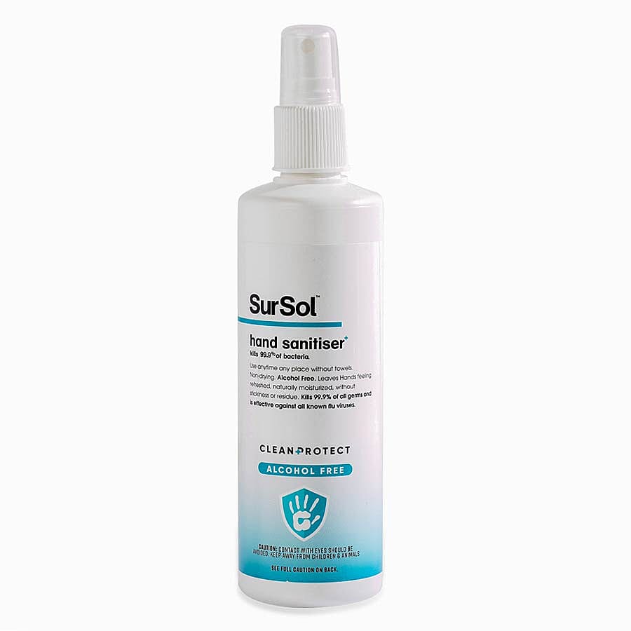 SurSol Clean+Protect Alcohol Free Hand Sanitiser 250ml