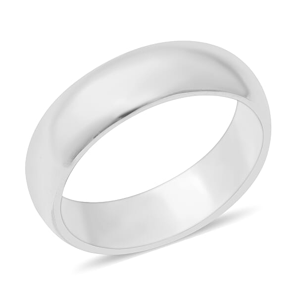 Plain Band Ring in Sterling Silver 5.30 Grams 3570844 TJC