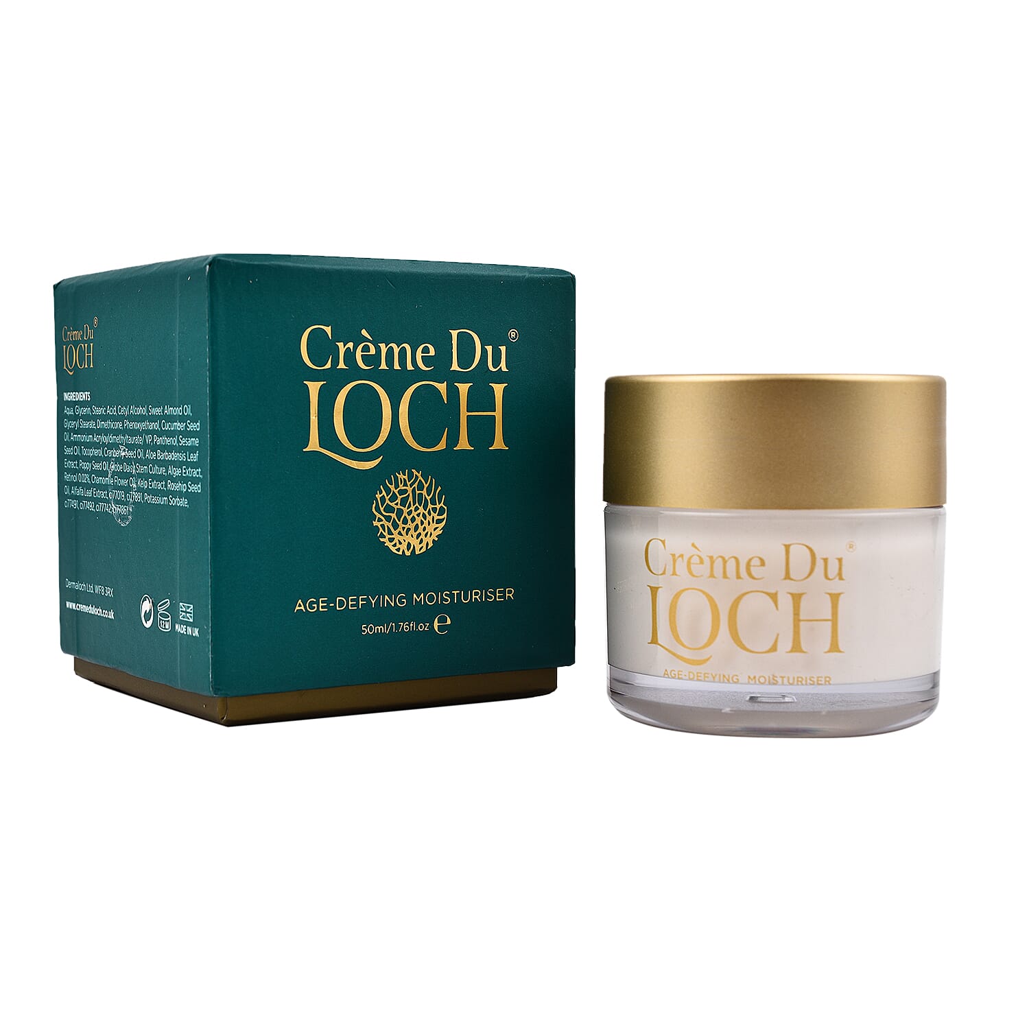 Creme Du Loch- Age Defying Daily Moisturiser - 50ml