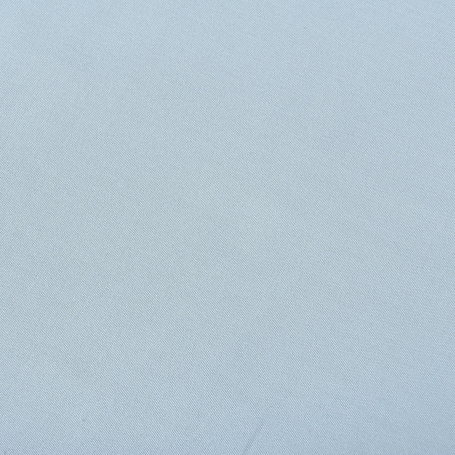 4 Piece Set : Floral Printed Microfibre Sheet Set including Flat Sheet (230x265cm), Fitted Sheet (140x190+30cm) and Pillow Cases (2Pcs - 50x75cm) (Size Double) - Pastel Blue