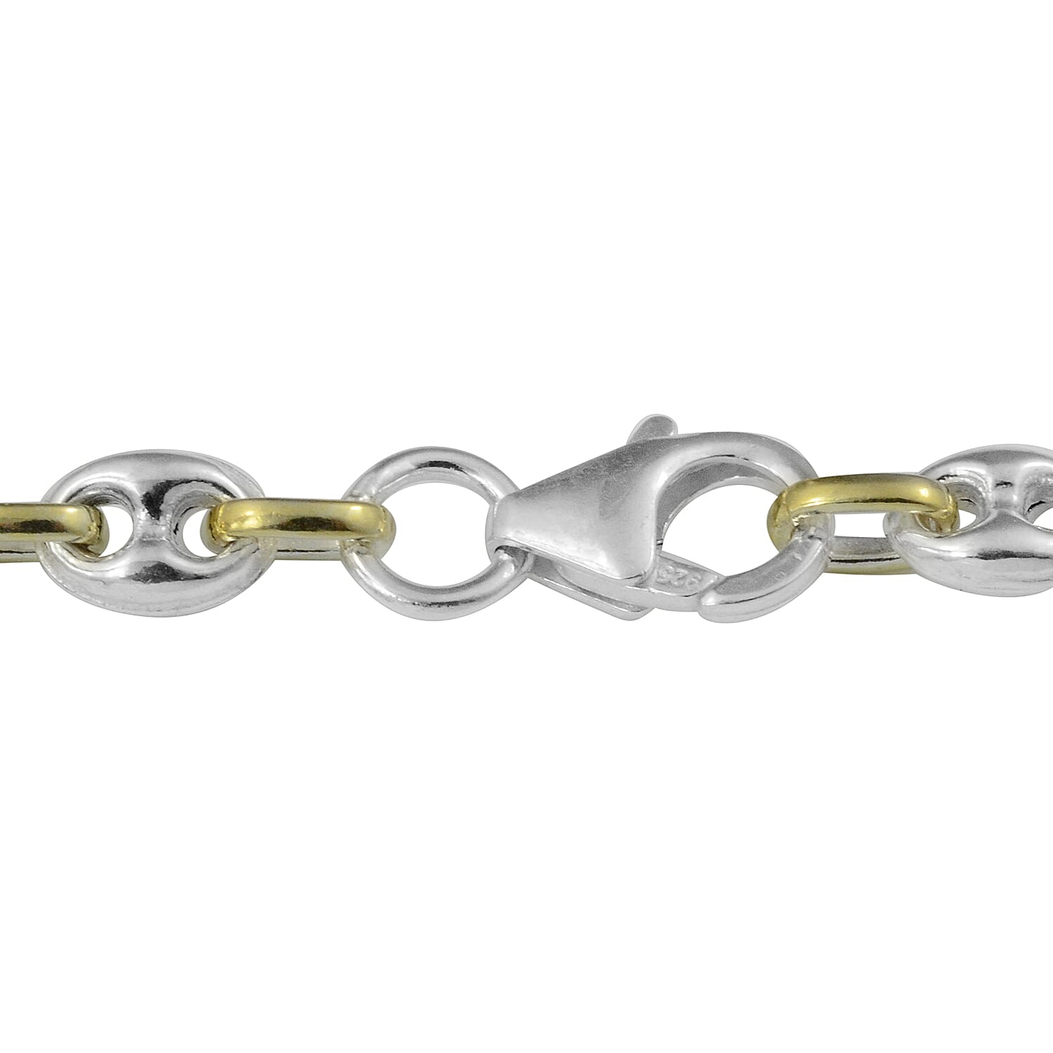 Designer Inspired- Sterling Silver Mariner Necklace (Size 30), Silver wt 23.00 Gms.