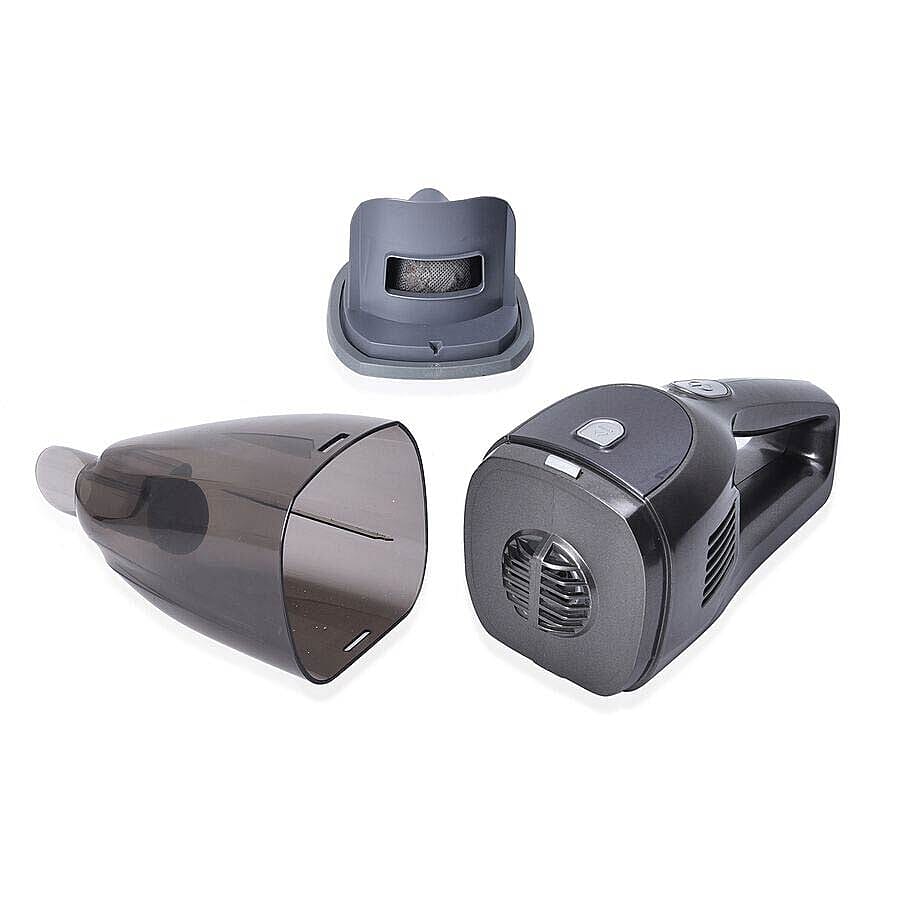 Cordless Handheld Wet and Dry Vacuum Cleaner (Size 42.2x11.5x12.5cm) - Grey