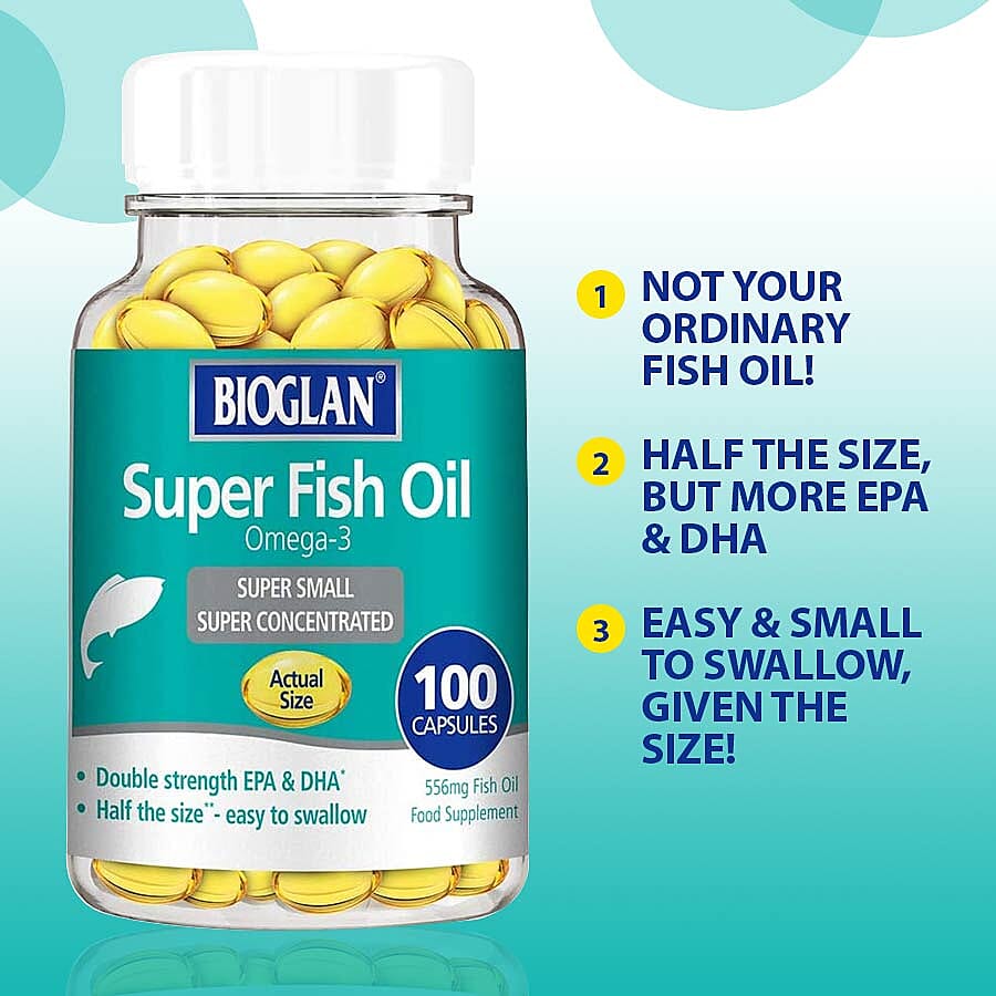 Bioglan: Super Fish Oil 100s capsules