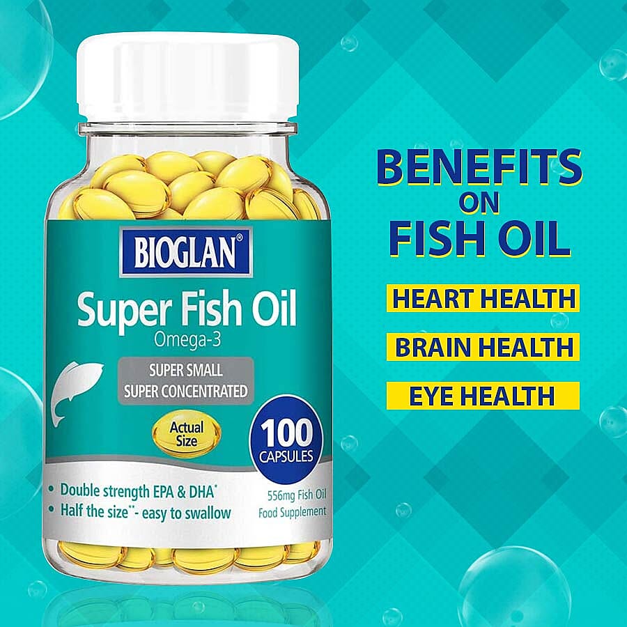Bioglan: Super Fish Oil 100s capsules