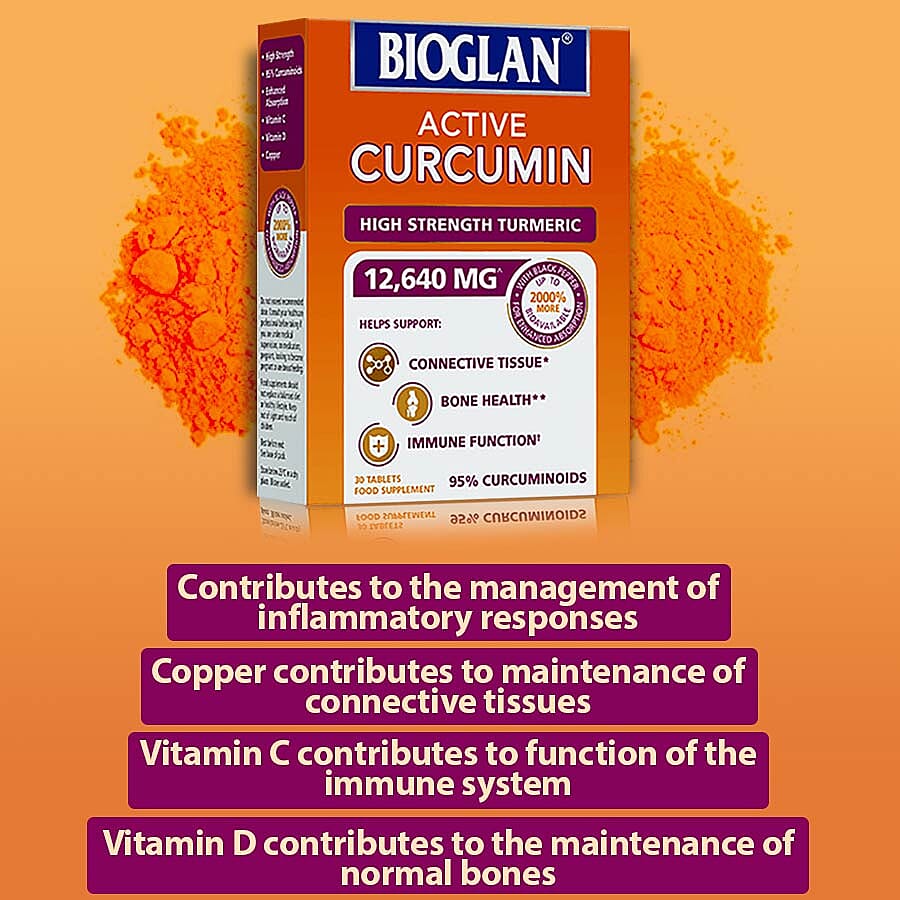 Bioglan: Active Curcumin 30s