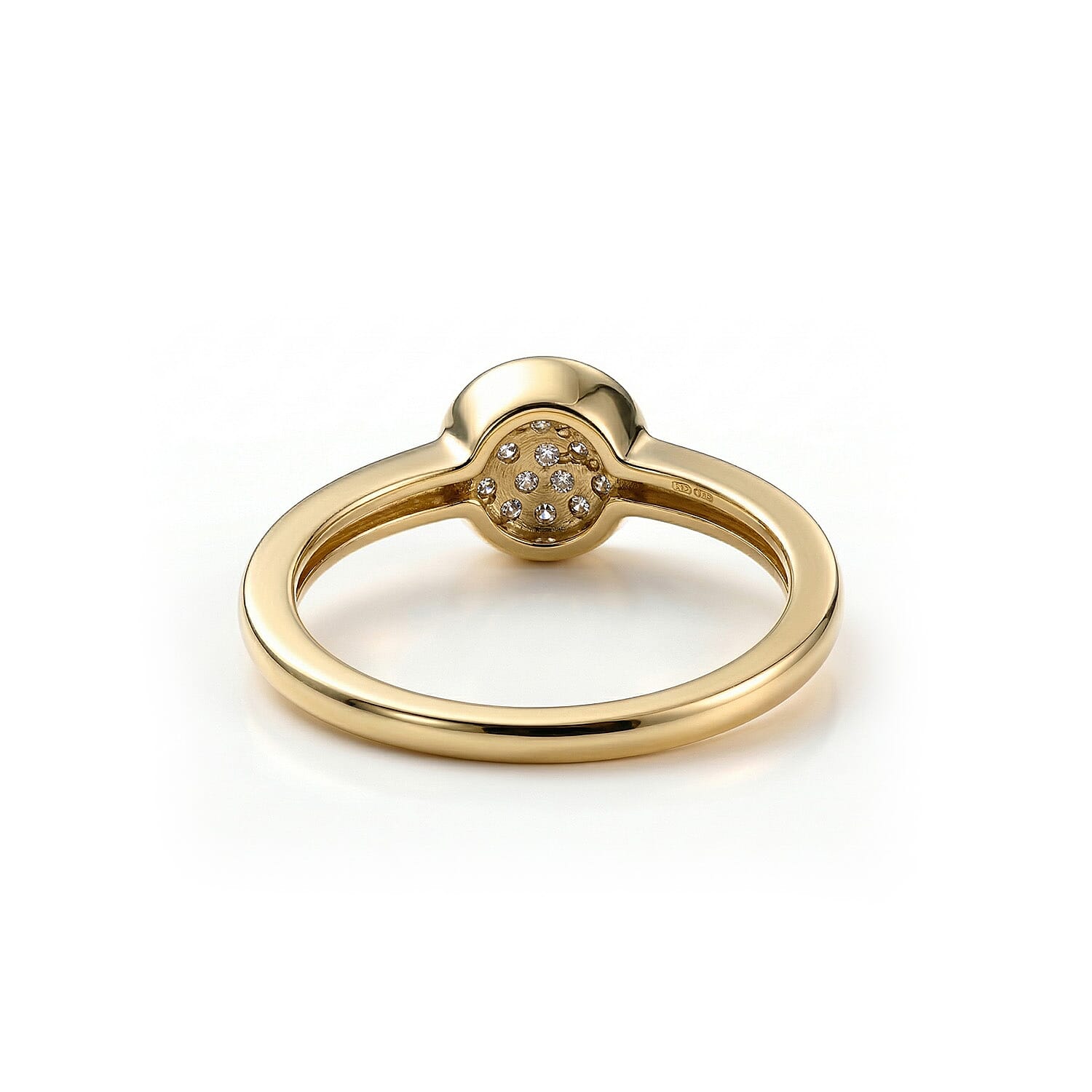 Diamond Ring in Sterling Silver