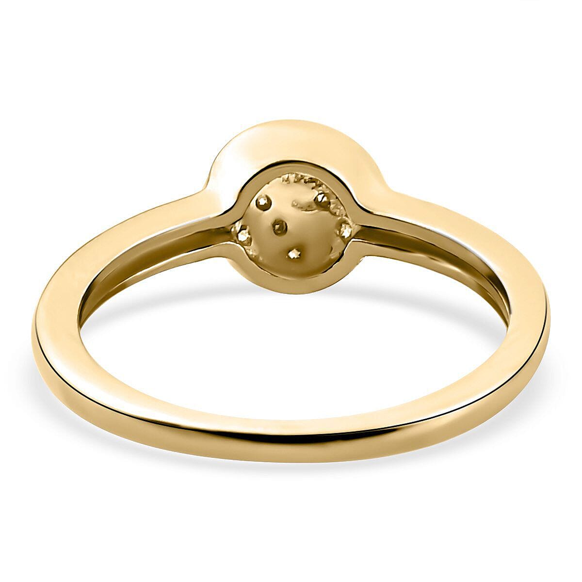 Diamond Ring in Sterling Silver