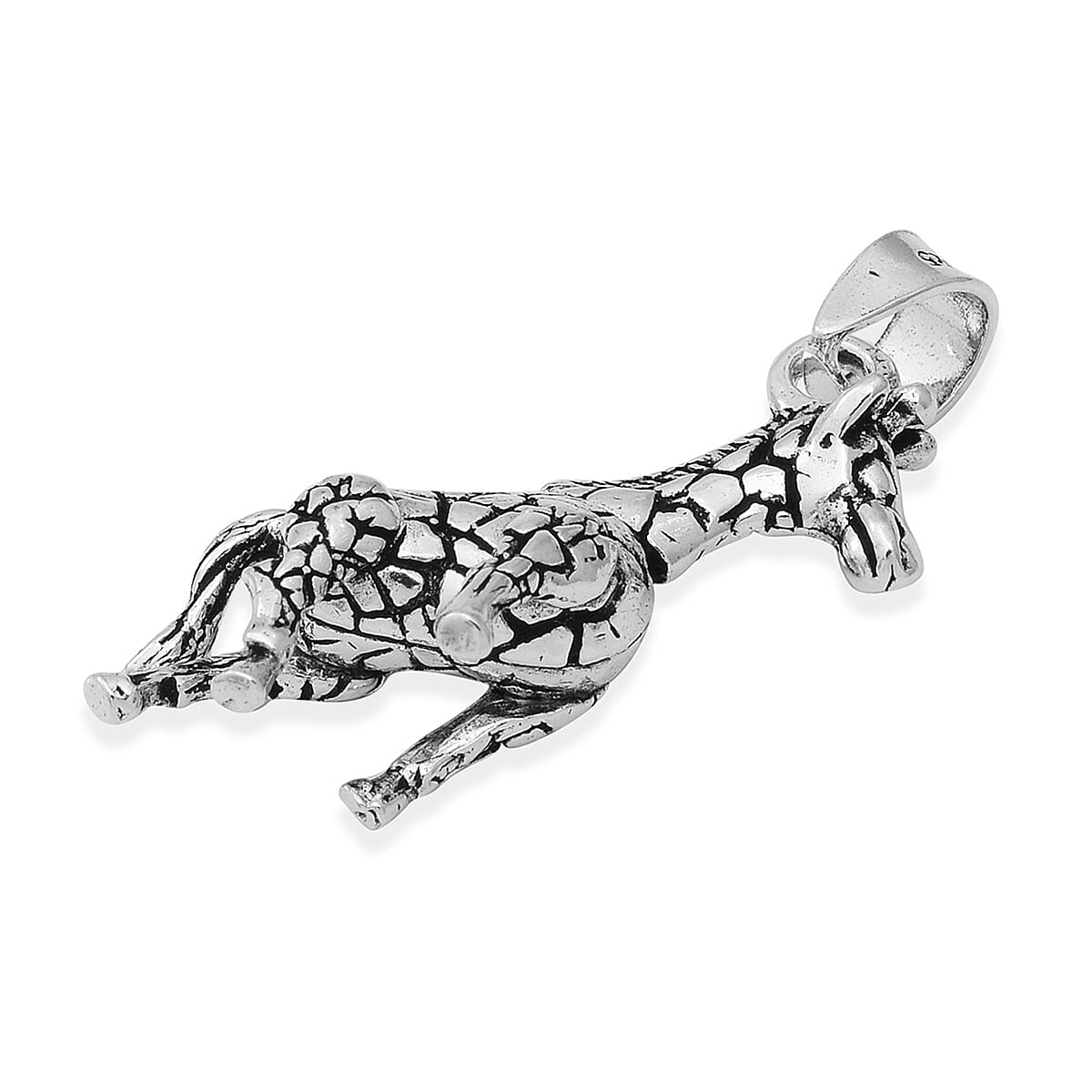 Sterling Silver Giraffe Pendant