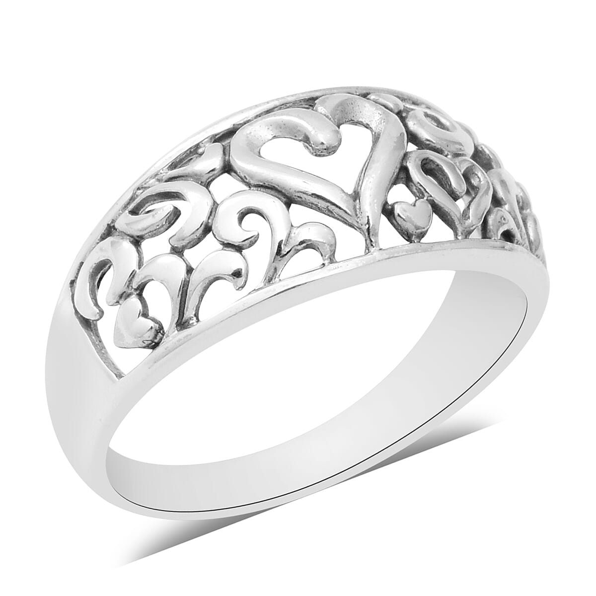 Sterling Silver Heart Ring