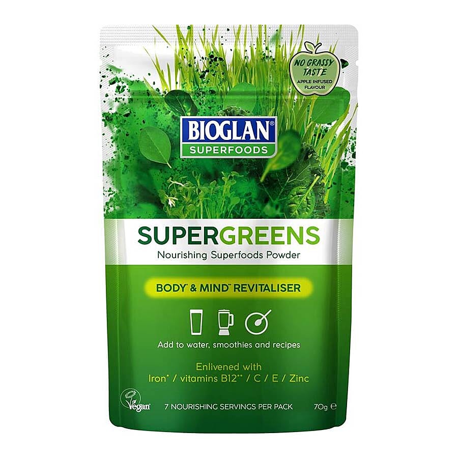 Bioglan Superfoods: Supergreens - 70g