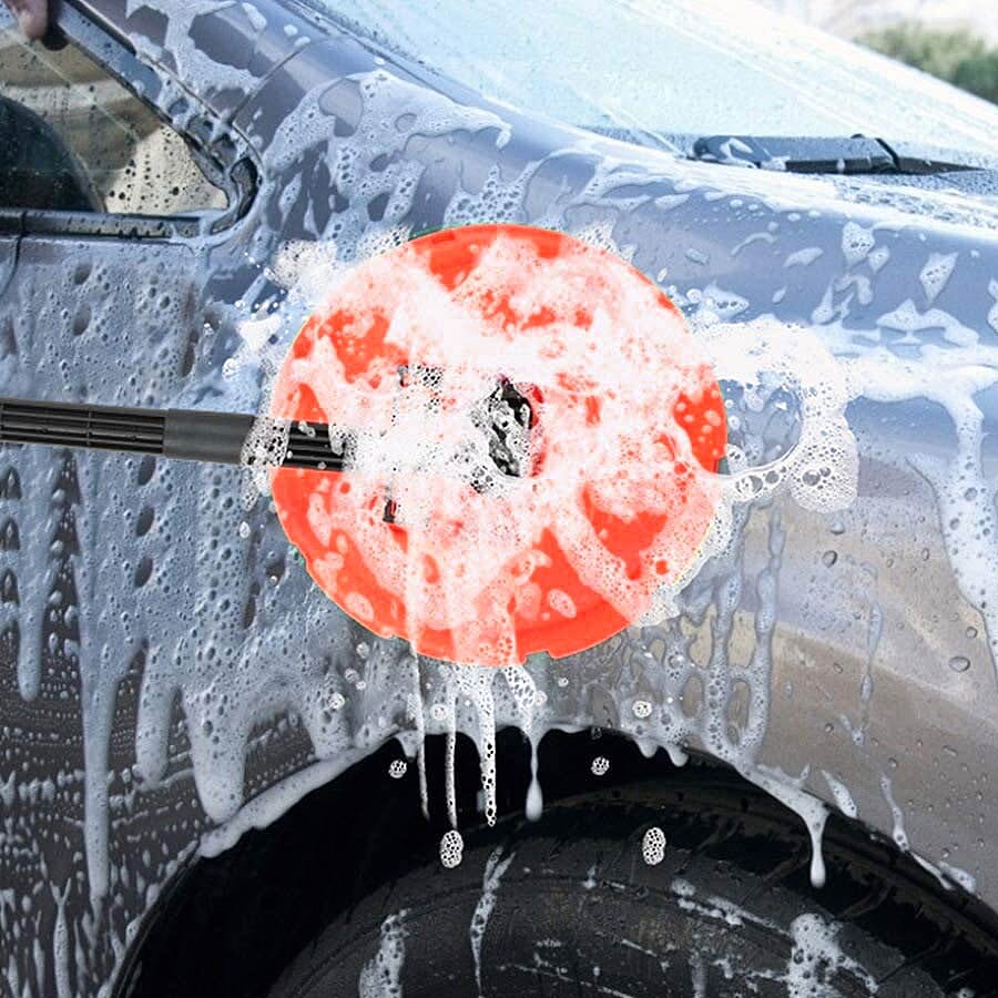 3 Piece Set - High Pressure Cleaner Tool (Includes Rotary Brush, Patio Brush, and 45 Degree Angle Spray Nozzle)