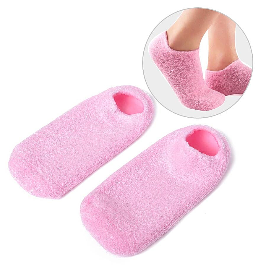 SPA Moisturizing Gel Socks (One Size fits most - Pink