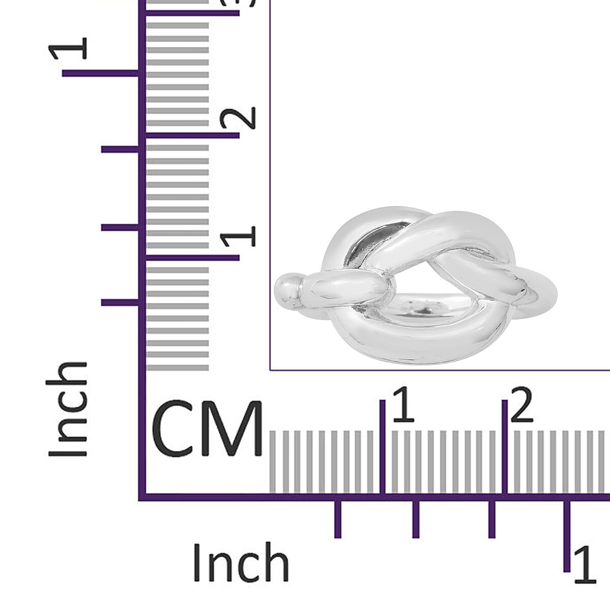 Sterling Silver Knot Ring