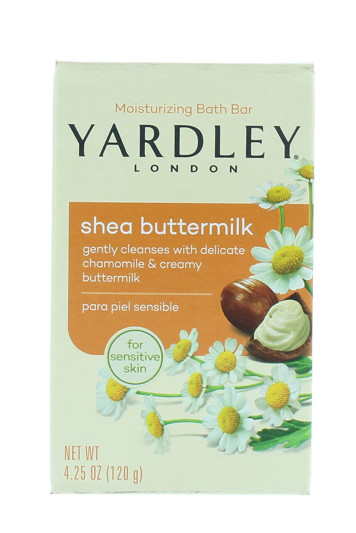 Dove Coconut Milk & Jasmine Body Wash - 500ml & Yardley Shea Buttermilk Soap - 120g