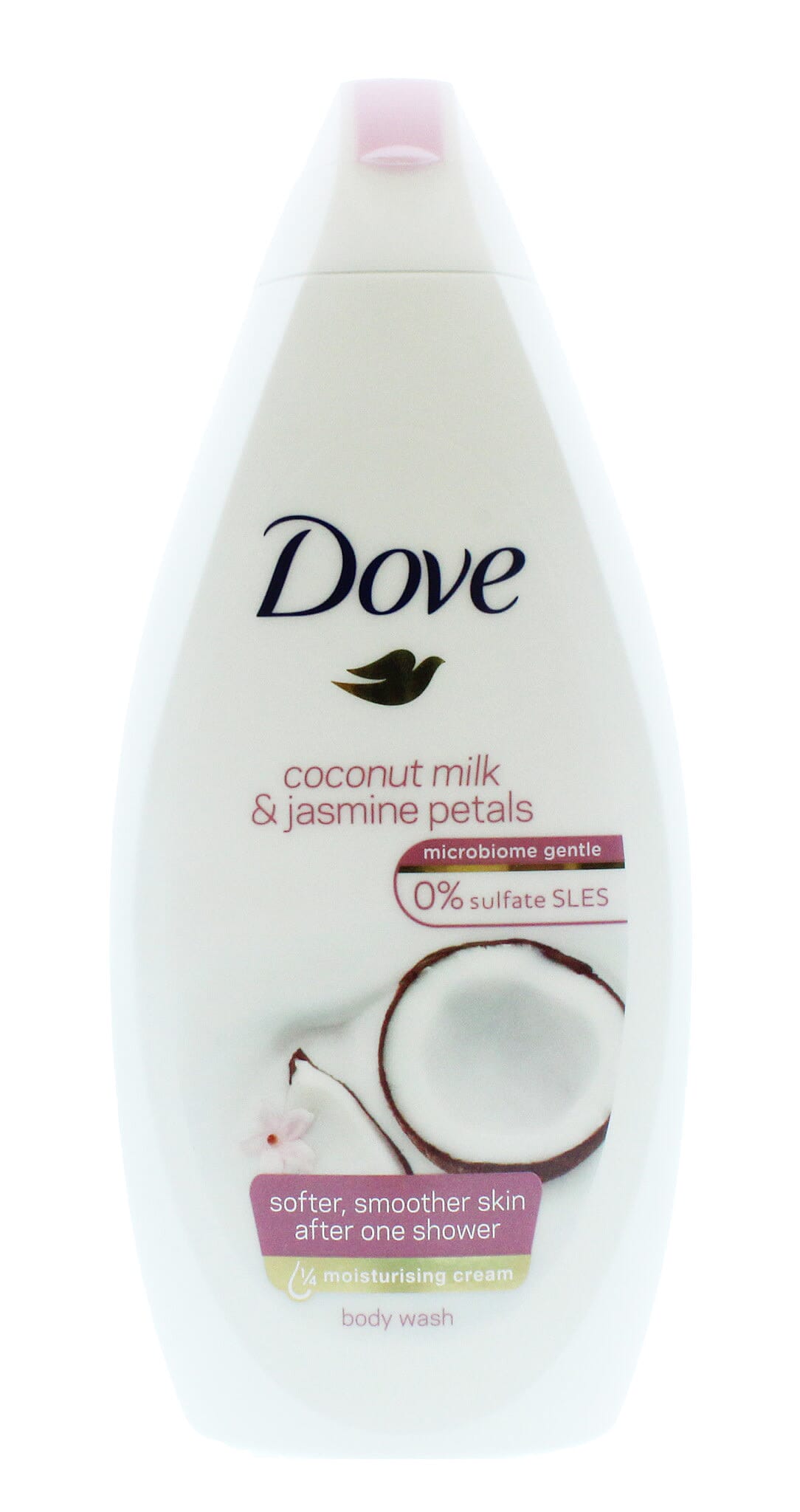 Dove Coconut Milk & Jasmine Body Wash - 500ml & Yardley Shea Buttermilk Soap - 120g
