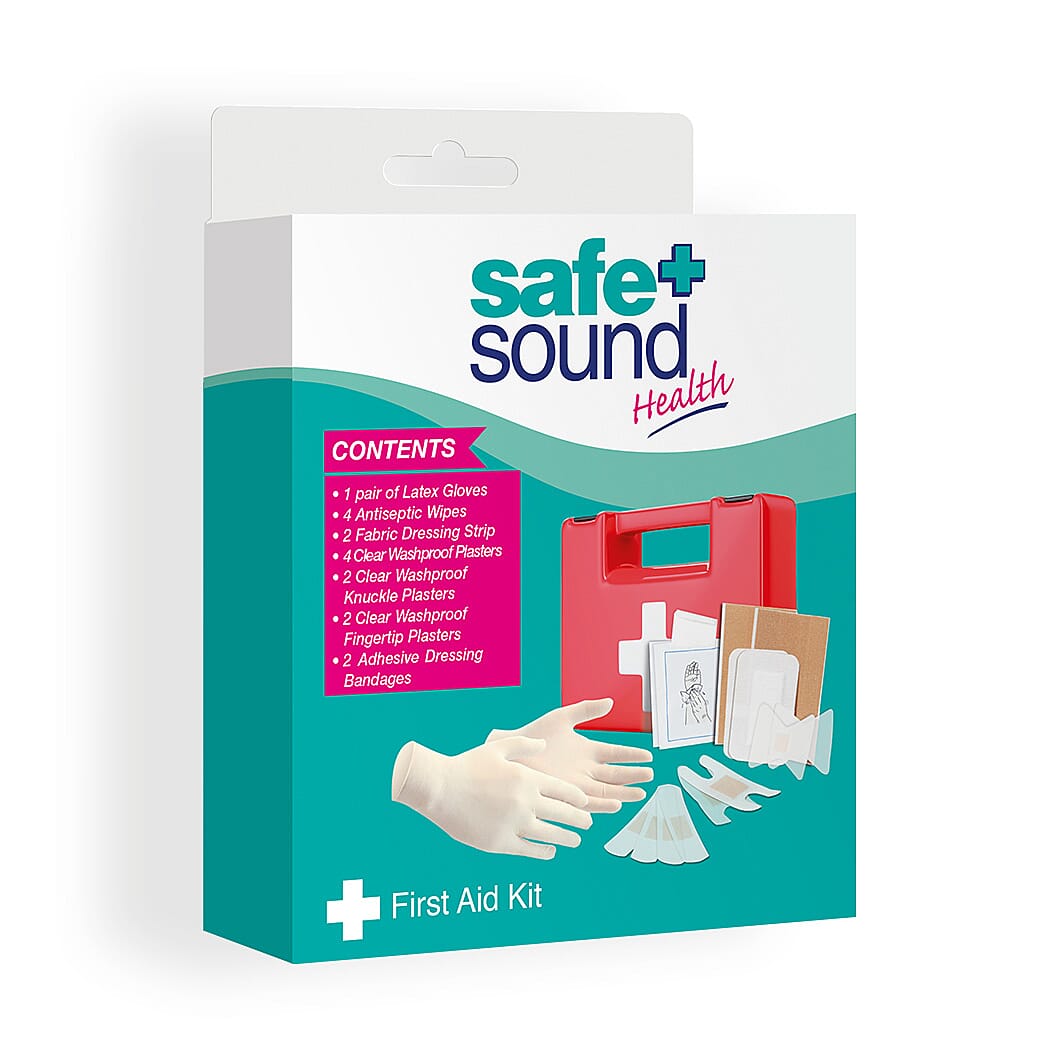 Safe & Sound First Aid Kit & Anti-Septic Spray - 100ml (Set of 2)