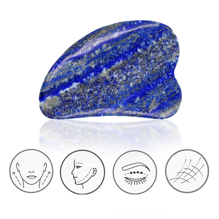 Lapis Gua Sha (Scraping Plate) in Gift Box