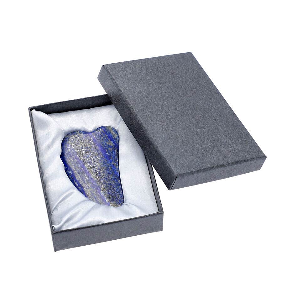 Lapis Gua Sha (Scraping Plate) in Gift Box