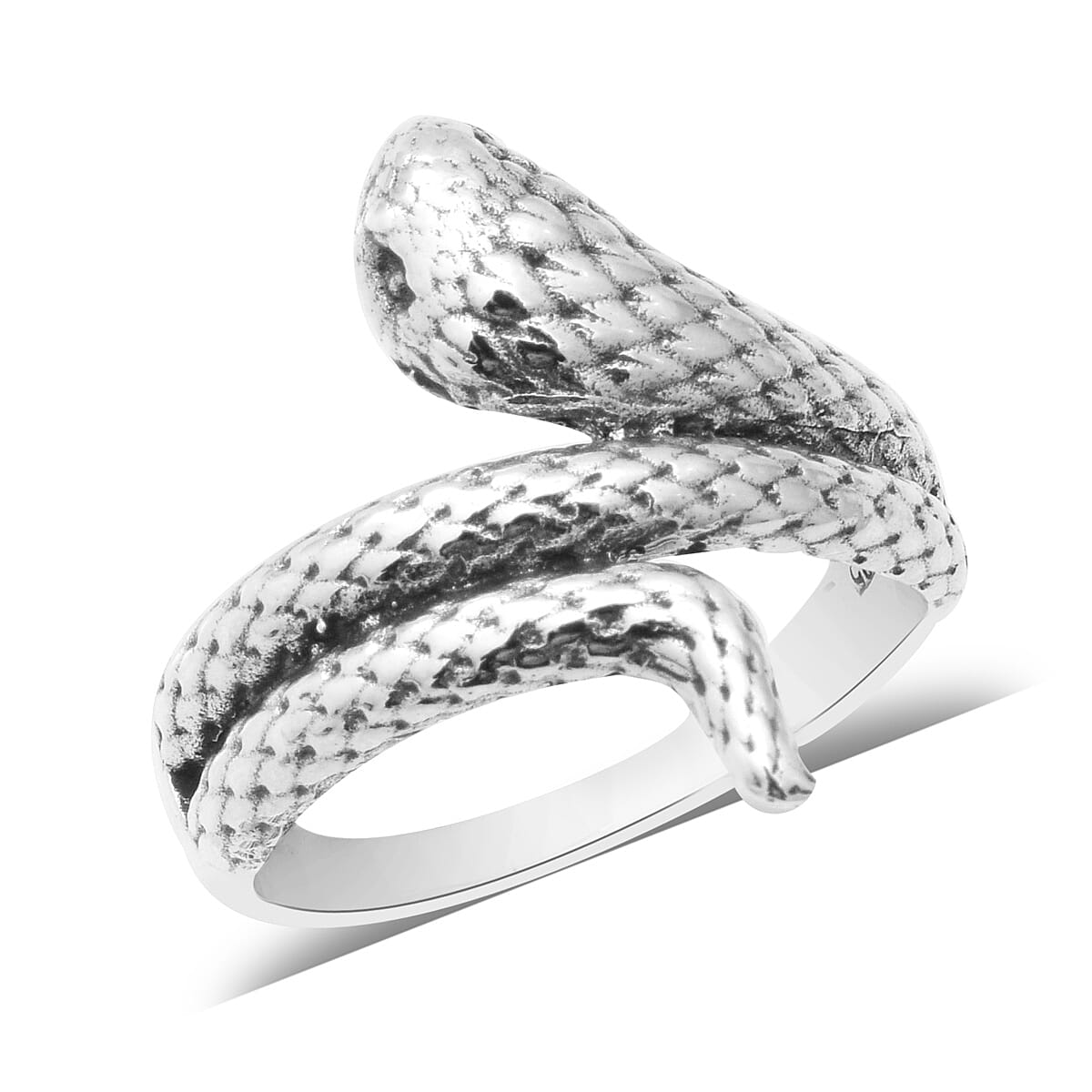 Thai Sterling Silver Snake Ring