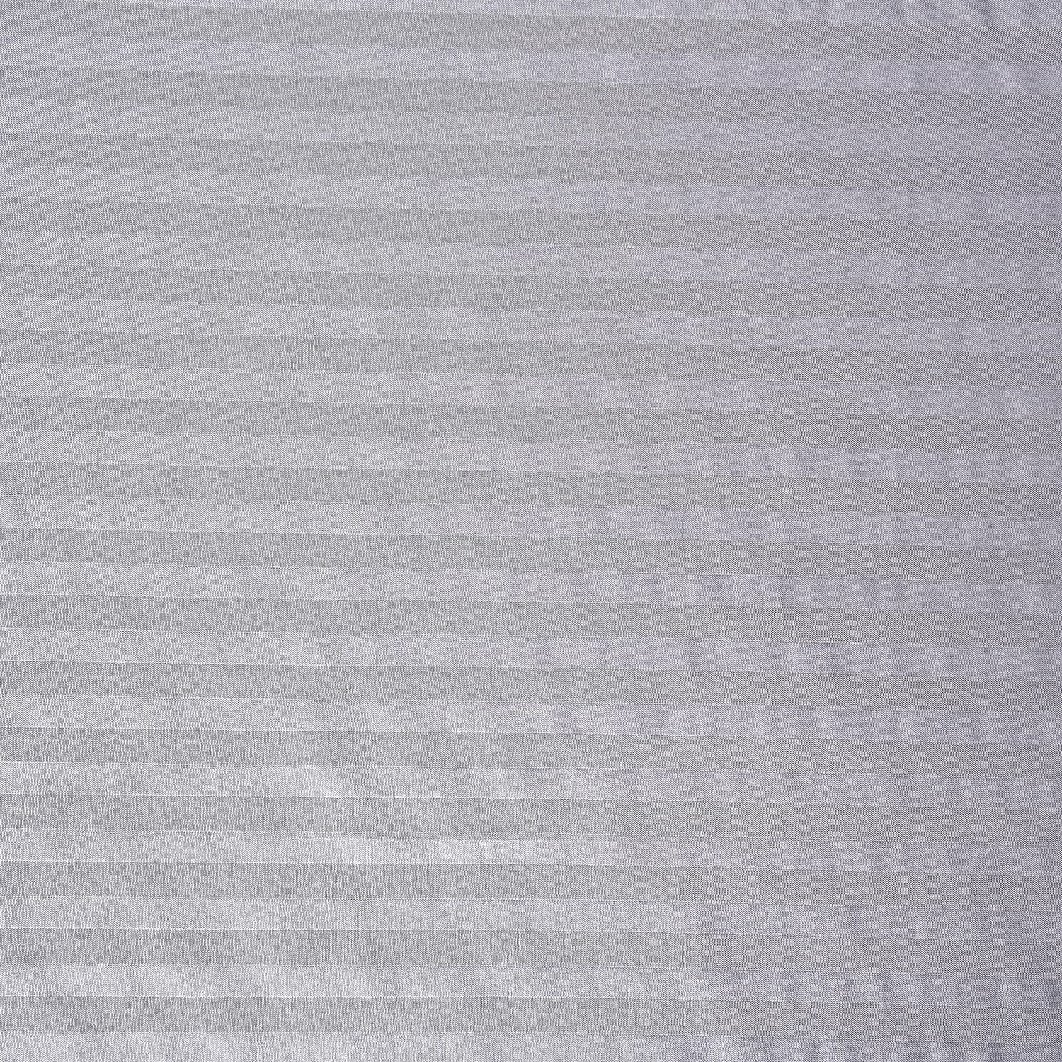 7 Piece Set - Bedding Set including 1 Duvet with Duvet Cover (220x225cm), 2 Pillows with Pillow Covers (50x75cm), 1 Fitted Bedsheet (150x200cm) - Grey King